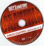 cartula cd de Greys Anatomy - Temporada 04 - Disco 04 - Region 1-4