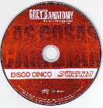carátula cd de Greys Anatomy - Temporada 04 - Disco 05 - Region 1-4