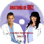 carátula cd de Anatomia De Grey - Temporada 04 - Disco 01 - Custom