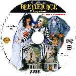 carátula cd de Beetlejuice - El Super Fantasma - Custom - V2