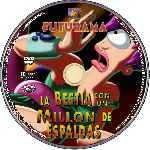 carátula cd de Futurama - La Bestia Con Un Millon De Espaldas - Custom