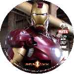 carátula cd de Iron Man - 2008 - Custom - V12