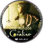 carátula cd de Los Mundos De Coraline - Custom - V2