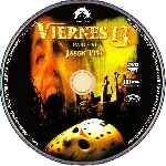 carátula cd de Viernes 13 - Parte 6 - Jason Vive - Custom