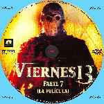 carátula cd de Viernes 13 - Parte 7 - Custom - V2