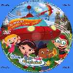 carátula cd de Little Einsteins - El Rescate Del Pajaro De Fuego De Nave - Custom
