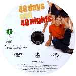 carátula cd de 40 Dias Y 40 Noches - V2