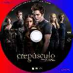 cartula cd de La Saga Crepusculo - Crepusculo - Custom - V04