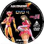 carátula cd de Mazinger Z - Dvd 04 - Custom - V2