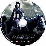 carátula cd de Underworld - La Rebelion De Los Licantropos - Custom - V3