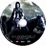 carátula cd de Underworld - La Rebelion De Los Licantropos - Custom - V03