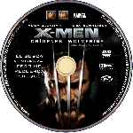 carátula cd de X-men Origenes - Wolverine - Custom - V2