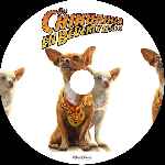 cartula cd de Un Chihuahua En Beverly Hills - Custom