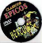 carátula cd de Hercules - 1958 - Clasicos Epicos - Region 4