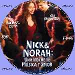 carátula cd de Nick Y Norah Una Noche De Musica Y Amor - Custom