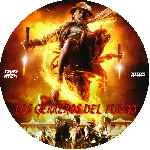 carátula cd de Los Guerreros Del Fuego - Custom - V2