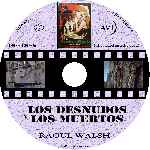 carátula cd de Los Desnudos Y Los Muertos - Custom