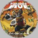 carátula cd de Kung Fu Panda - Secrets Of The Furious Five - Custom