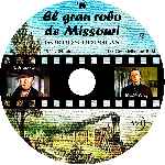 carátula cd de El Gran Robo De Missouri - Custom