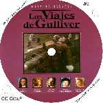 carátula cd de Los Viajes De Gulliver - 1996 - Grandes Relatos - Custom