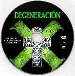carátula cd de Degeneracion - Custom