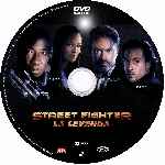 carátula cd de Street Fighter - La Leyenda - Custom - V3