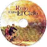 carátula cd de Rojo Como El Cielo