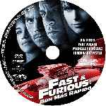 carátula cd de Fast & Furious - Aun Mas Rapido - Custom