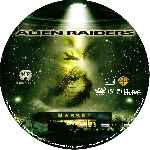 carátula cd de Alien Raiders - Custom - V2