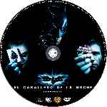 cartula cd de Batman - El Caballero De La Noche - Custom - V5