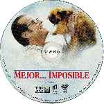 cartula cd de Mejor Imposible - V2