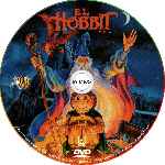 carátula cd de El Hobbit - 1977 - Custom