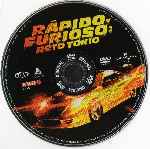 cartula cd de Rapido Y Furioso - Reto Tokio - Region 4