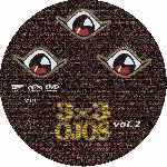carátula cd de 3x3 Ojos - Volumen 02 - Custom