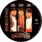 carátula cd de Los Tres Dragones - Custom