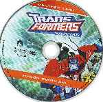 carátula cd de Transformers Animated - Volumen 03 - Region 4