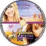 carátula cd de Hannah Montana - La Pelicula - Custom - V2