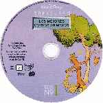 cartula cd de Tesoros Disney - Los Mejores Cortos Animados - Disco 01 - Custom