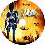 carátula cd de Team America - La Policia Del Mundo - Custom - V2