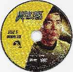 carátula cd de Star Trek - Temporada 01 - Disco 05 - Region 4