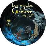 carátula cd de Los Mundos De Coraline - Custom - V3