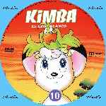 carátula cd de Kimba - El Leon Blanco - Volumen 10 - Custom