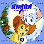 carátula cd de Kimba - El Leon Blanco - Volumen 04 - Custom - V3