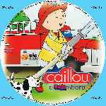 cartula cd de Caillou - Caillou El Bombero - Custom