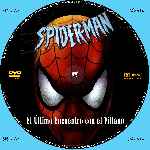 carátula cd de Spider-man - El Ultimo Encuentro Con El Villano - Custom