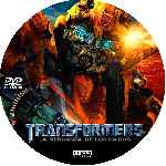 carátula cd de Transformers - La Venganza De Los Caidos - Custom - V04