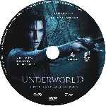 carátula cd de Underworld - La Rebelion De Los Licantropos - Custom - V6