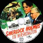 carátula cd de Sherlock Holmes En Washington - Custom