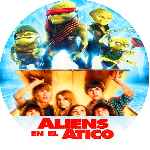 carátula cd de Alien En El Atico - Custom