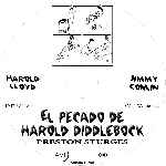carátula cd de El Pecado De Harold Diddlebock - Custom